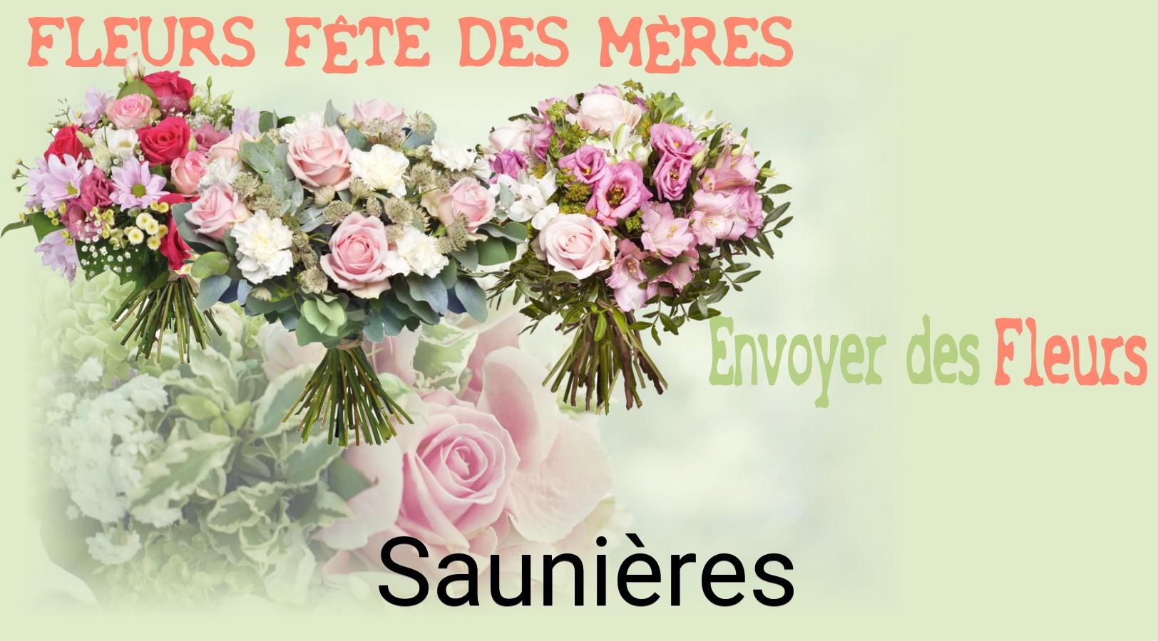 Bouquet de Fête des Mères livré à Saunières